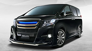 MODELLISTA アルファード 30系 MODELLISTA for TYPE BLACK エアロキット A (スモークメッキ) 3.5L