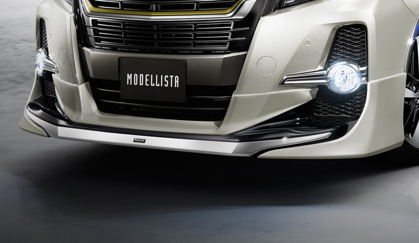 MODELLISTA アルファード 30 前期 エアロボディ フロントスポイラー