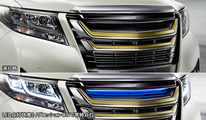 MODELLISTA アルファード 30系 前期 エアロボディ フロントグリル