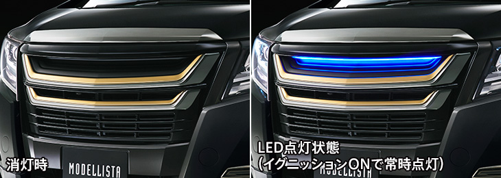 MODELLISTA アルファード 30系 前期 ノーマルボディ MODELLISTA フロントグリル