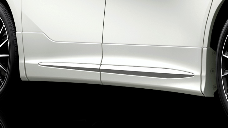 MODELLISTA アルファード 30 後期 ノーマルボディ MODELLISTA サイドスカート