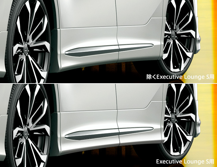 MODELLISTA アルファード 30 後期 Executive Lounge S エアロボディ サイドスカート