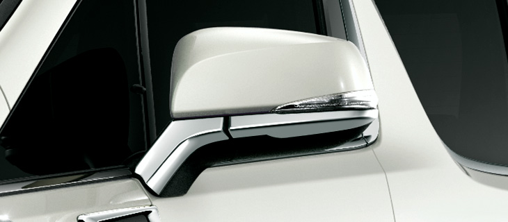 MODELLISTA アルファード 30 後期 MODELLISTA SELECTION ミラーガーニッシュ メッキ