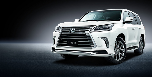 MODELLISTA LEXUS LX570 エアロキットA (エアロ2点セット+マフラー)