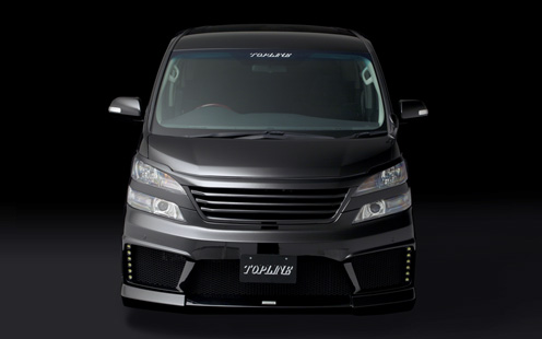 TOPLINE ARNAGE PREMIUM Type-2ヴェルファイア [GGH・ANH/20・25 Zｸﾞﾚ-ﾄﾞ] FRONT BUMPER SPOILER 前期 (H20/5～H23/10 ）