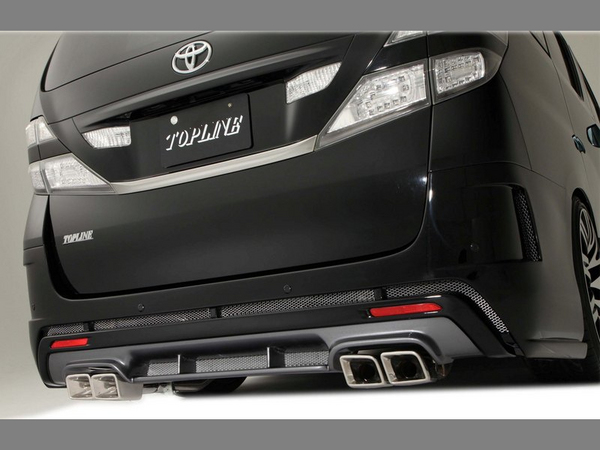 TOPLINE ARNAGE PREMIUM Type-2ヴェルファイア [GGH・ANH/20・25 ] リアバンパー 前期 (H.20年5月～H.23年10月)