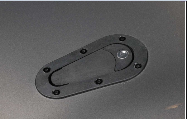 TOP SECRET 汎用 エアロキャッチ 鍵有り