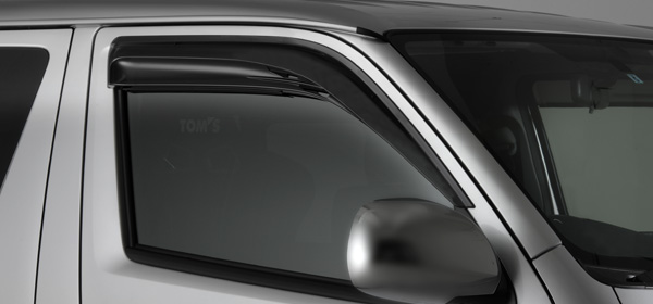 TOMS ハイエース GDH200系/KDH200系/TRH200系 (H22/7-) スポーツサイドバイザー フロント2枚セット