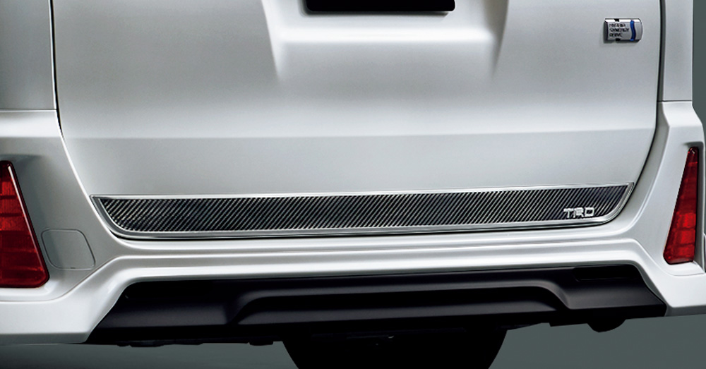 TRD ノア ZRR80系/ZWR80W 後期 バックドアガーニッシュ