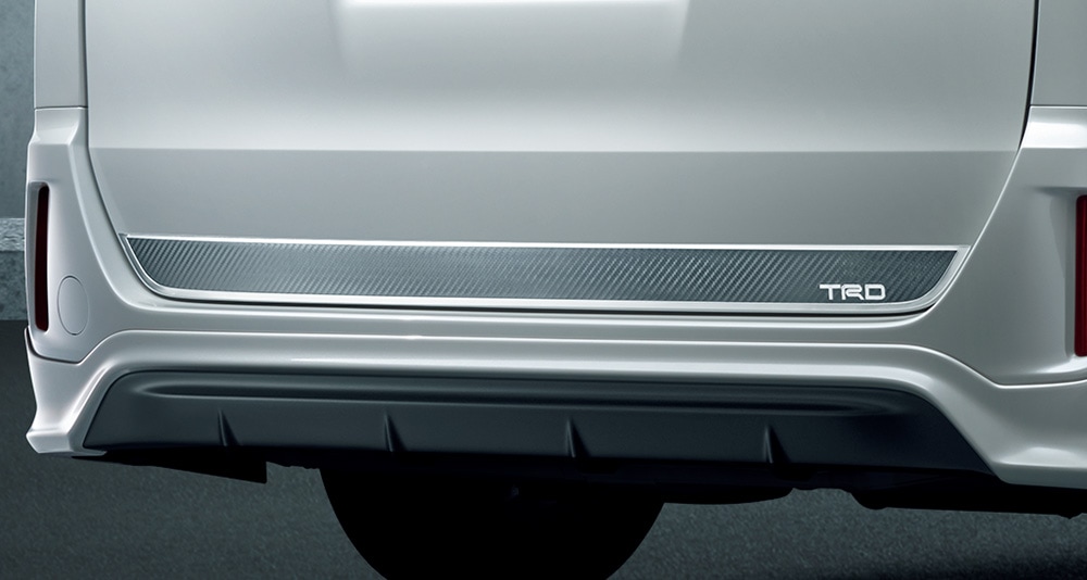 TRD ヴォクシー 80系 後期 バックドアガーニッシュ