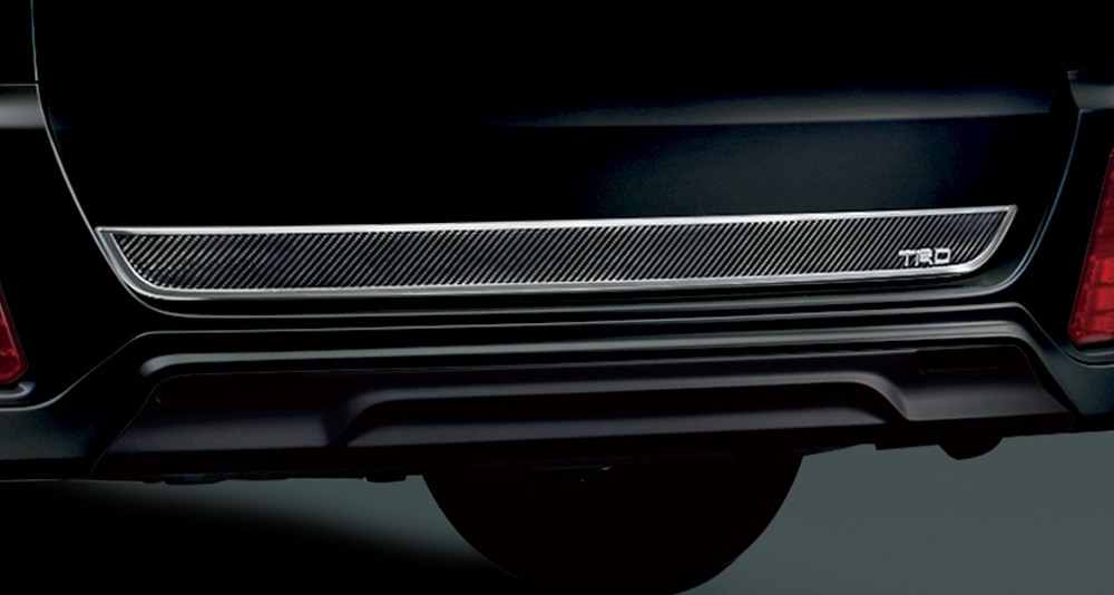 TRD ヴォクシー ZRR80系/ZWR80W 後期 バックドアガーニッシュ