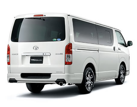 TRD ハイエース/レジアスエース 200系 標準ボディ リアバンパー