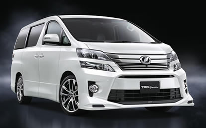 TRD ヴェルファイア ANH/GGH20系 フロントスポイラ－ 後期(2011/10-) Z/ZR用