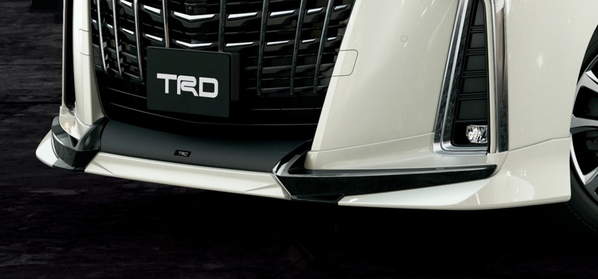 TRD アルファード エアロボディ 30系 後期 エアロパーツセット LED無＋マフラー付 