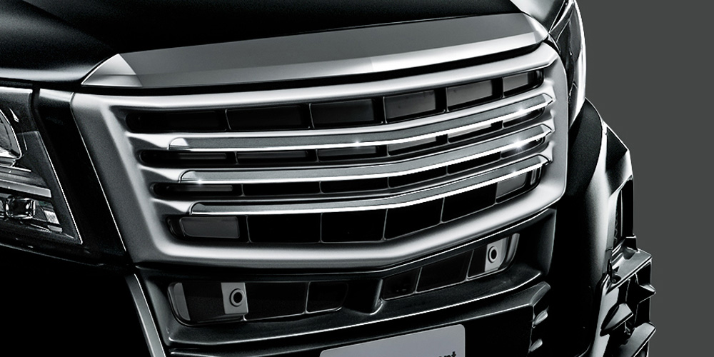 TRD アルファード 30 グリルガーニッシュ (ICS付車専用) 