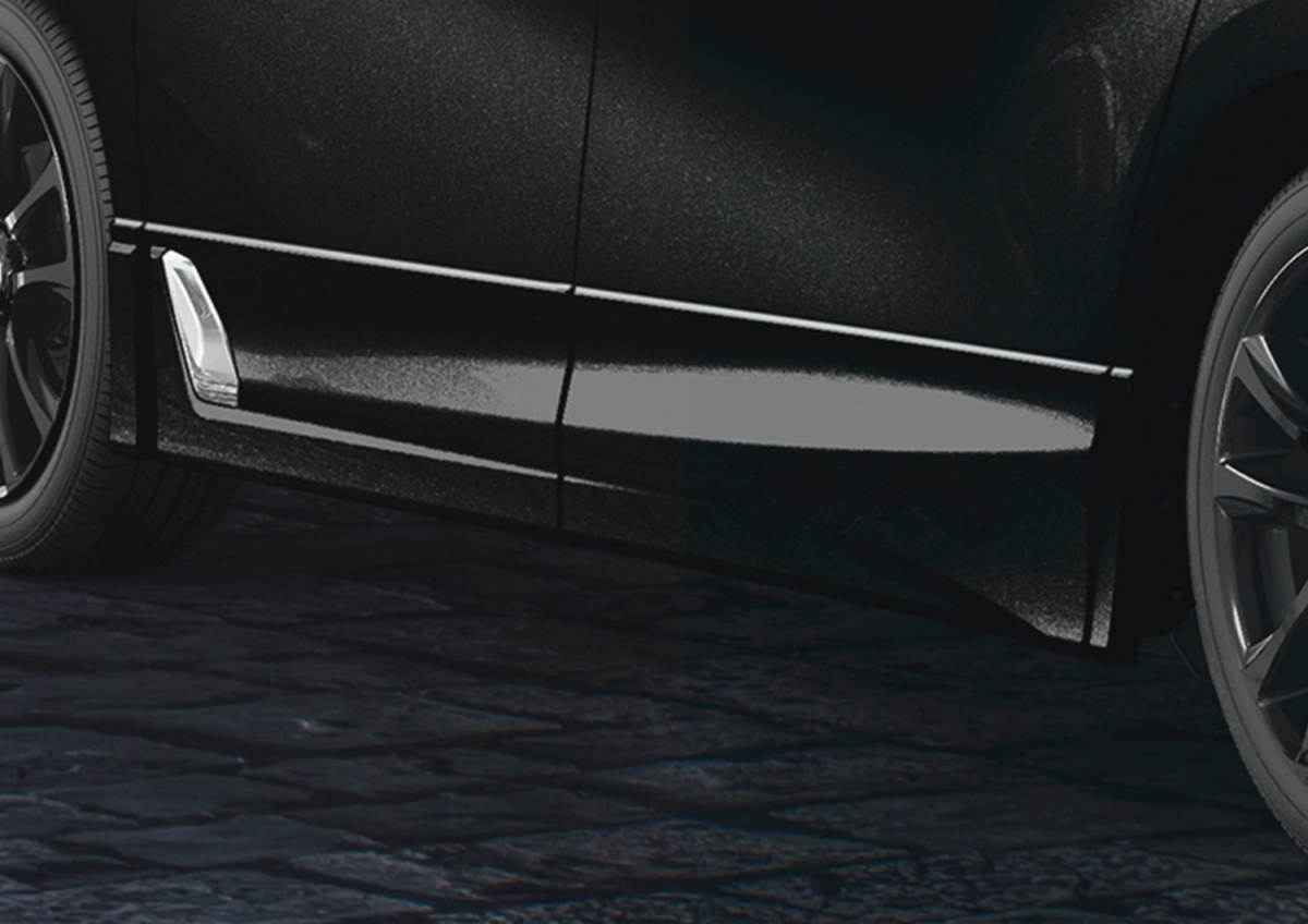 TRD アルファード 標準ボディ 30系 後期 サイドスカート 