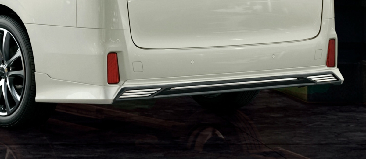 TRD アルファード エアロボディ 30系 後期 リアバンパー