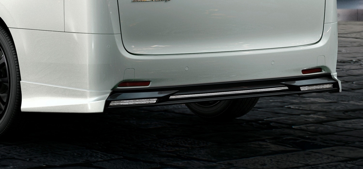 TRD アルファード 標準ボディ 30系 後期 リアバンパー