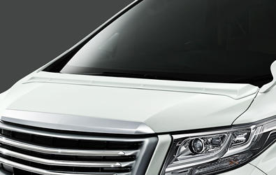 TRD アルファード 30系・AYH30W (2015/1-) フロントフードエクステンション