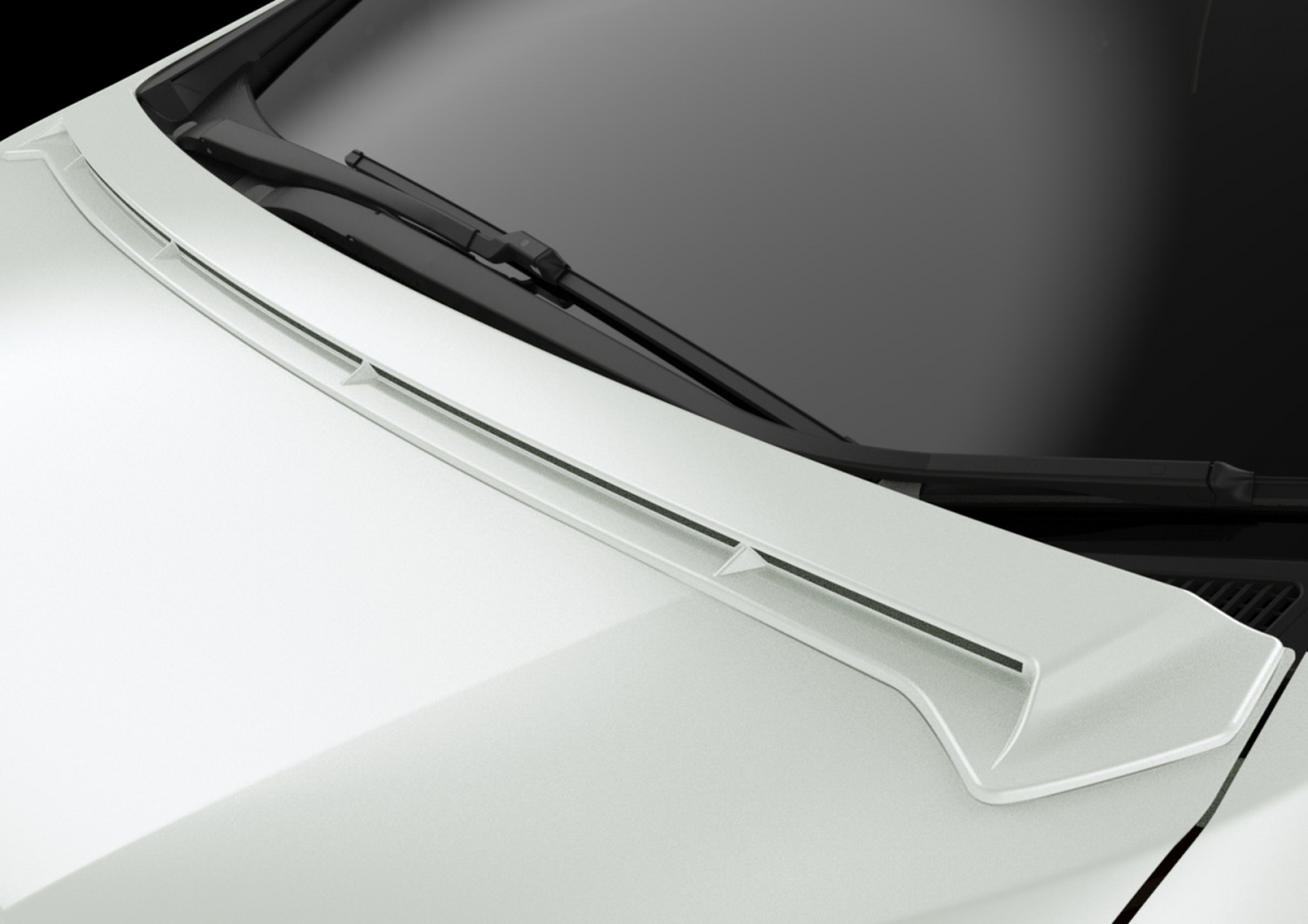 TRD アルファード 標準ボディ 30系 後期 フロントフードエクステンション