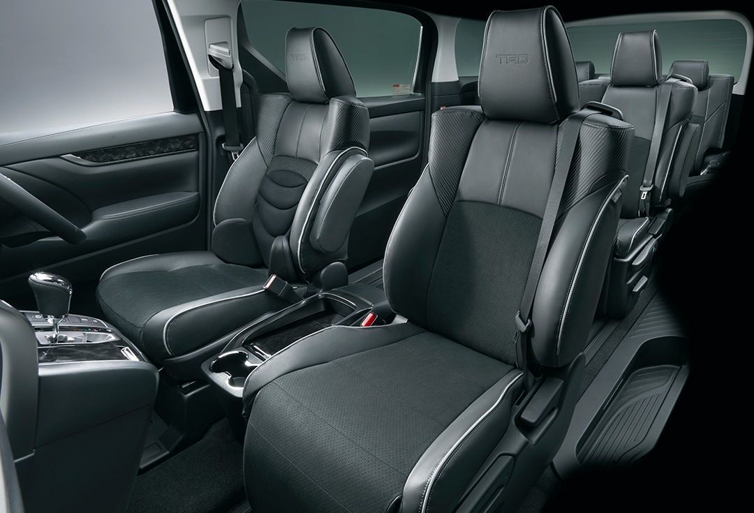 TRD アルファード エアロボディ 30系 後期 シートカバー