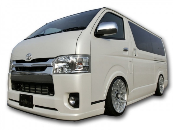 TSD STYLING ハイエース 200系 4型 標準ボディ TSDstyling フロントスポイラー