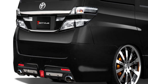 T-STYLE ヴェルファイア 20系 後期 MAGIC リアバンパースポイラー