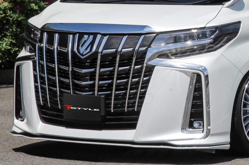 T-STYLE アルファード 30 後期 MAGIC FLAPSERIES フロントリップ