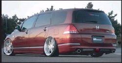 T-STYLE オデッセイ RB1-2 T-Magic リアアンダーフィン（4個セット）