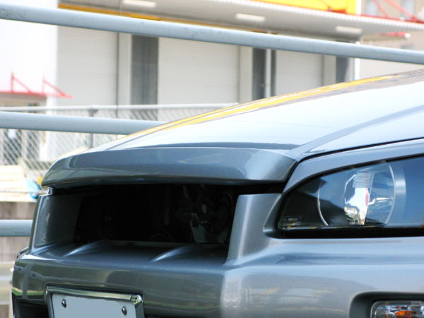 URAS スカイライン ER34 2door/4door ボンネットリップ TYPE-R