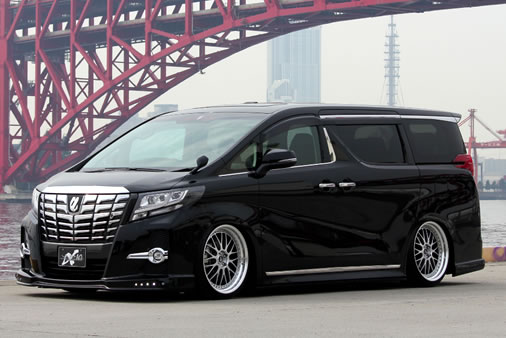 VLENE アルファード 30  FRONT HALF SPOILER