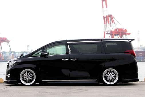 VLENE アルファード 30  サイドメッキモール