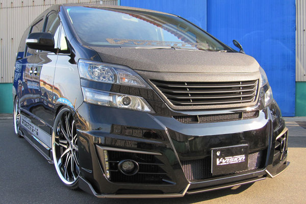 V-VISION ヴェルファイア Ｚグレード 3点キット フロント・サイド・リア