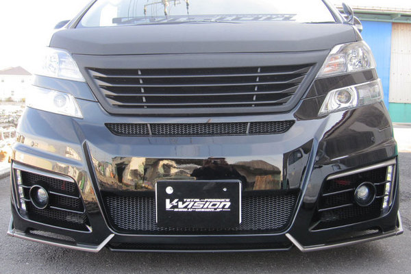 V-VISION ヴェルファイア Ｚグレード フロントバンパースポイラー