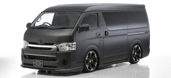 WALD 【C】ハイエース 200系 4型 標準ボディ EXECUITIVE LINE エアロ4点キット エアロ2点キット (F/GC)
