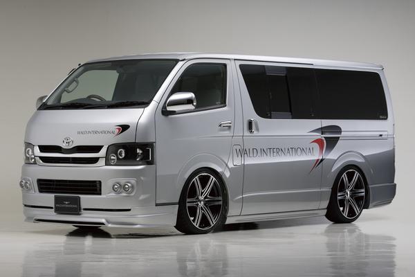 WALD 【C】ハイエース 200系 1/2型 標準ボディ EXECUT4E LINE VERSION2 サイドステップ