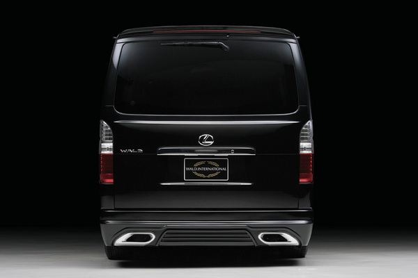 WALD 【C】ハイエース 200系 3型 標準ボディ EXECUITIVE LINE リアゲートスポイラー
