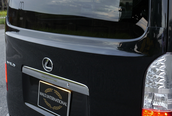 WALD 【C】ハイエース 200系 4型 標準ボディ リアゲートスポイラー