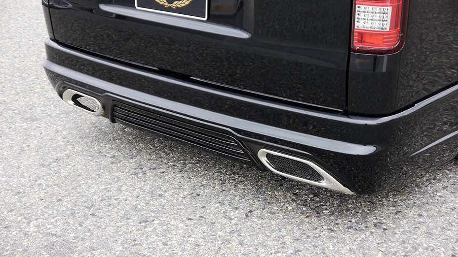 WALD 【E】ハイエース 200系 4型 EXECUITIVE LINE マフラーアダプター