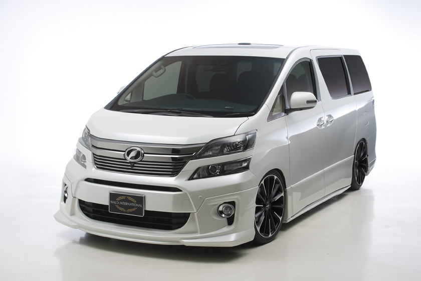 WALD 【D】ヴェルファイア 20系/ATH20 Z 後期(H23/11～H27/1) EXECUTIVE LINE エアロ3点セット