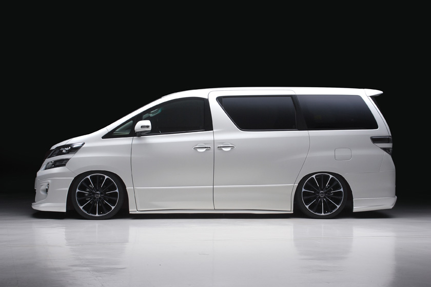 WALD 【D】ヴェルファイア 20系/ATH20 Z 後期(H23/11～H27/1) EXECUTIVE LINE サイドステップ