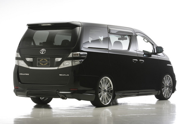 WALD 【X】ヴェルファイア 20系 V/X 前期(H20/5～H23/11) EXECUTIVE LINE リアスカート