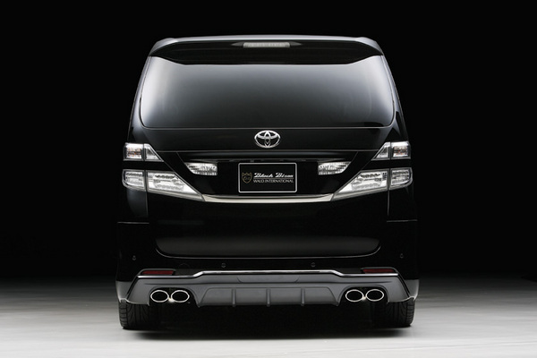 WALD 【X】ヴェルファイア 20系 Z 前期(H20/5～H23/11) EXECUTIVE LINE リアディフューザー 