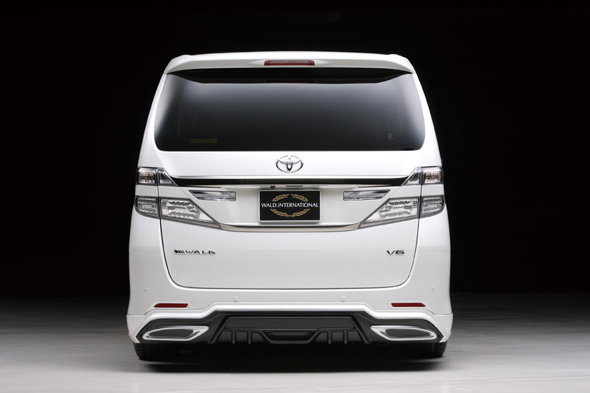 WALD 【D】ヴェルファイア 20系/ATH20 Z 後期(H23/11～H27/1) EXECUTIVE LINE リアスカート