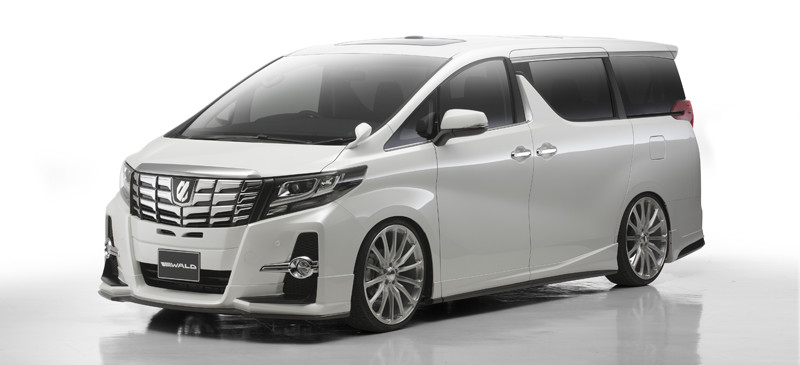 WALD 【E】アルファード 30系 S/SA/SR 前期(H27/1～H29/12) エアロ3点キット