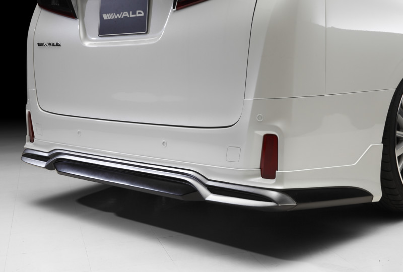 WALD 【E】アルファード 30系 S/SA/SR 前期(H27/1～H29/12) バンパータイプ リアスカート