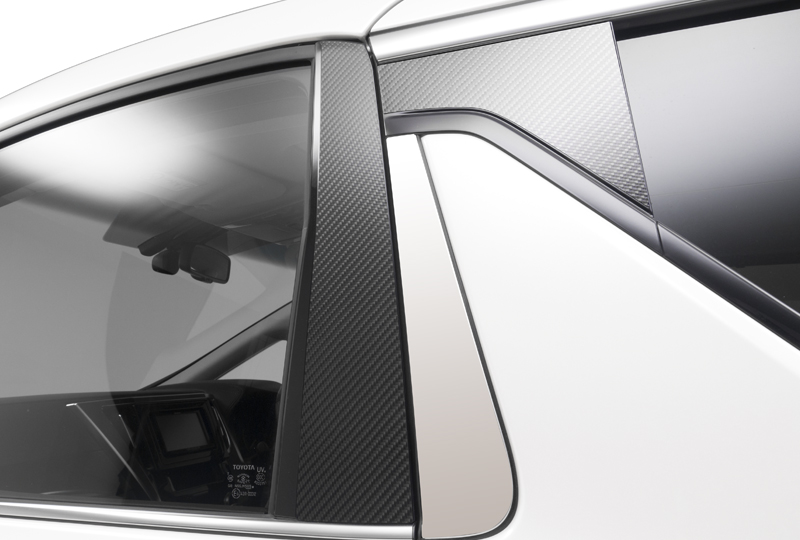 WALD 【E】アルファード 30系 カーボンピラーパネル