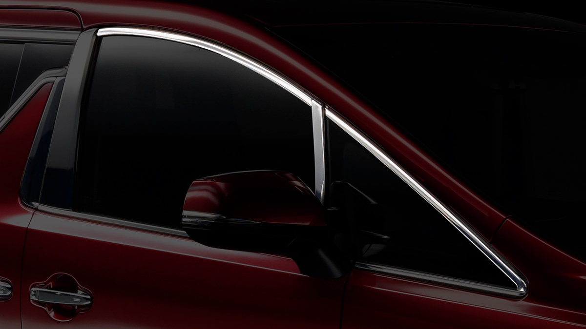 WALD アルファード 30系 フロントウィンドウトリム 6pcs