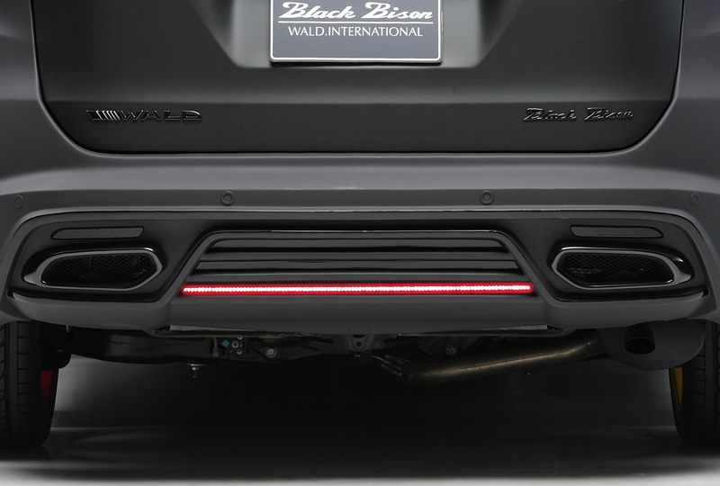 WALD 【E】ハリアー 60系 前期(H25/12～H29/5) SPORTS LINE BLACK BISON EDITION LEDランプ (リアバンパー用 要穴開け加工)