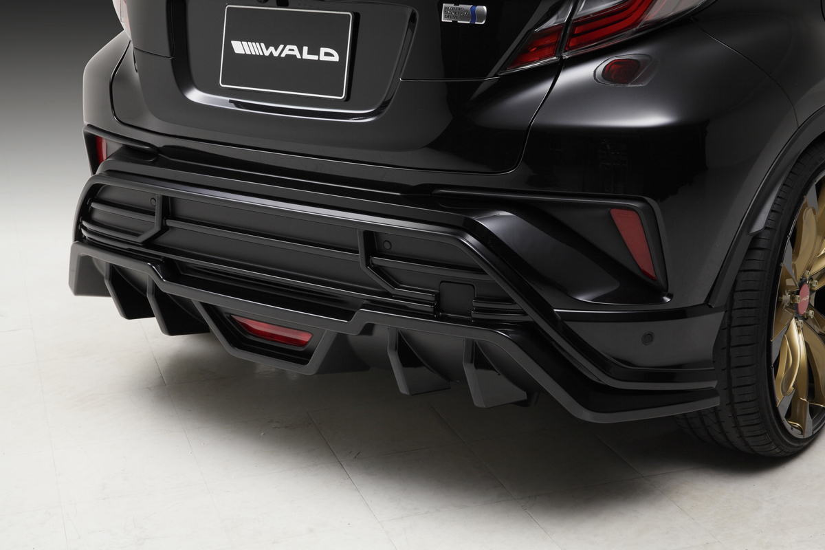 WALD 【E】CHR ZYX10/NGX50 SPORTS LINE マフラーアダプター (WALD リアディフューザー用)